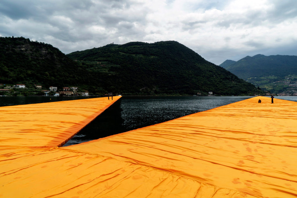 Floating Piers, Christo, Italy